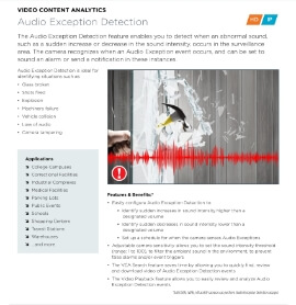 Audio Exception Detection in Bowling Green,  KY